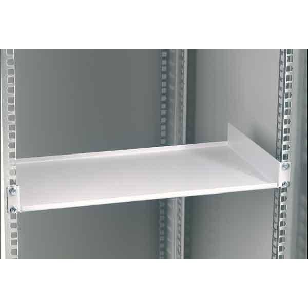 SCHÄFER 48,3 cm (19") Plank - 1U - Vaste Installatie - Diepte: 250 mm - Lichtgrijs RAL 7035 (7750250)-0