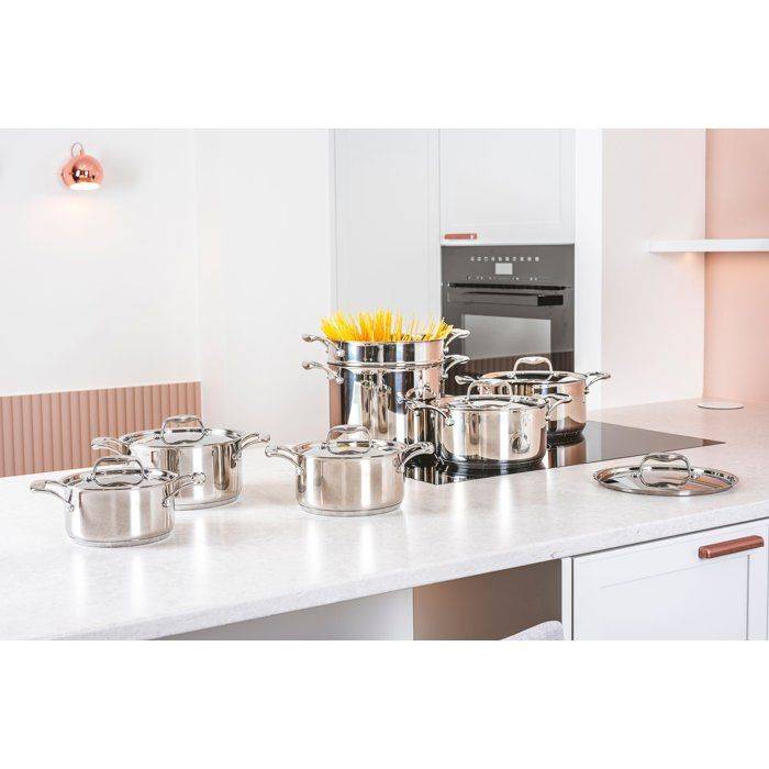 COSY & TRENDY CLASSIC RVS Kookpan - Ø18 cm - 2.07 L - Inductie Geschikt-1