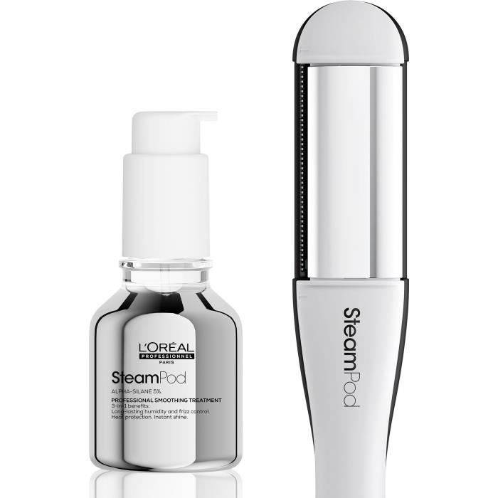 L'OREAL PROFESSIONNEL SteamPod 4 - Professionele Stoom Haarglätter en Kruller - 3 Temperatuurinstellingen-0