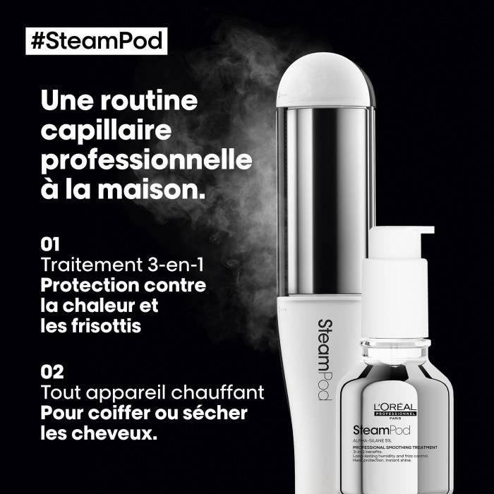 L'OREAL PROFESSIONNEL SteamPod 4 - Professionele Stoom Haarglätter en Kruller - 3 Temperatuurinstellingen-3