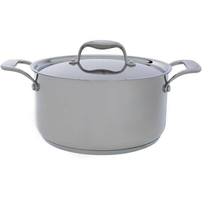 COSY & TRENDY CLASSIC RVS Kookpan - Ø22 cm - 4.18 L - Inductie Geschikt-0