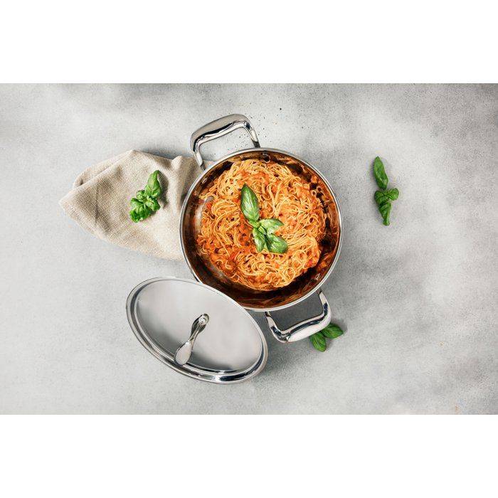 COSY & TRENDY CLASSIC RVS Kookpan - Ø22 cm - 4.18 L - Inductie Geschikt-2