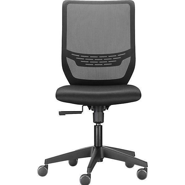DAUPHIN TO-SYNC Bureaustoel Mesh Rugleuning Zwart Frame (9241 SY0 A0)-0
