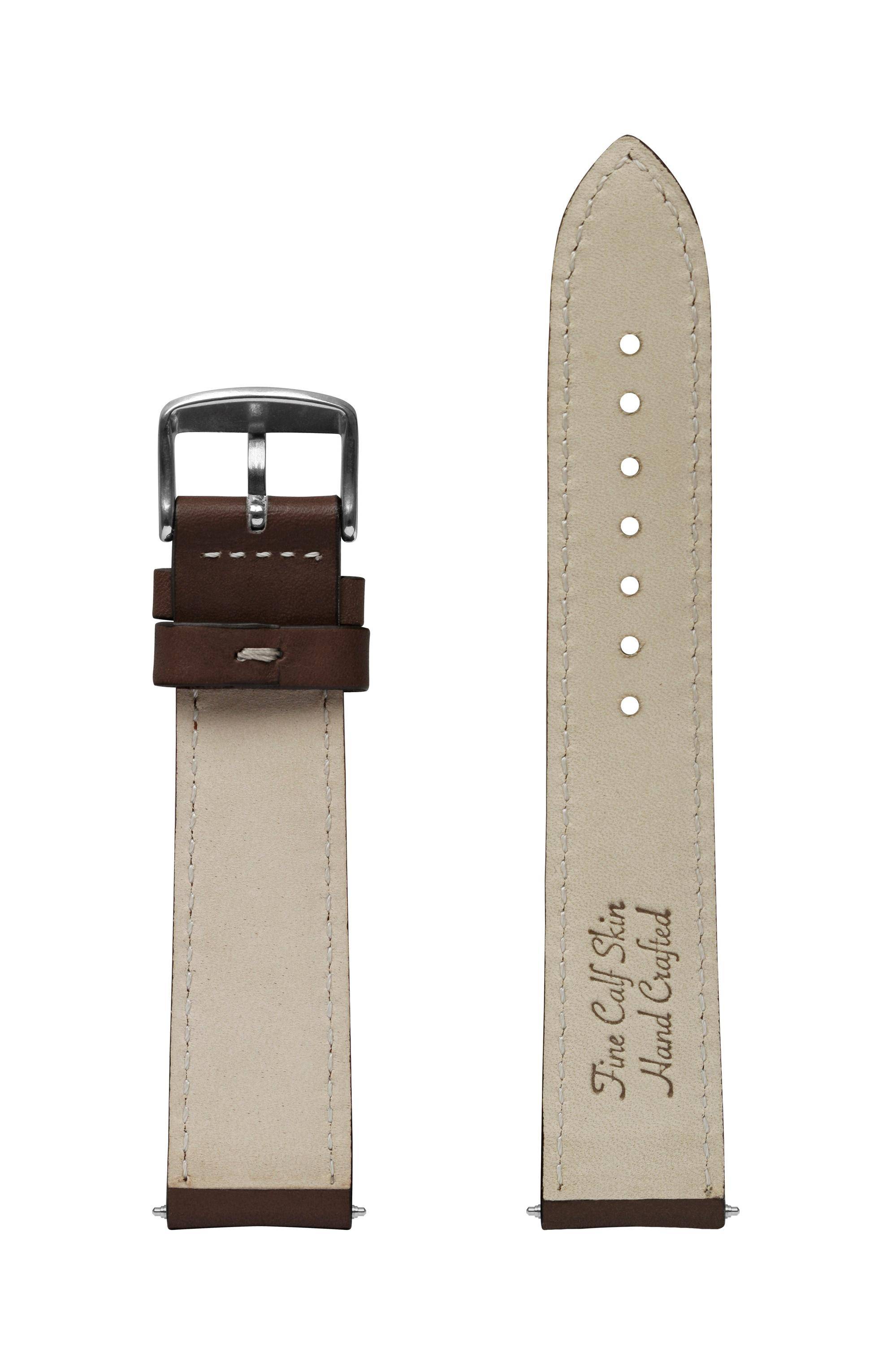 Zeppelin Leren Band Donkerbruin 20 mm-0