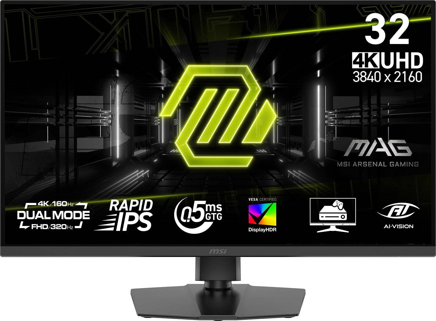MSI MAG 322URDF E16 Computer Monitor 31,5" 4K Ultra HD Zwart 60 Hz-0