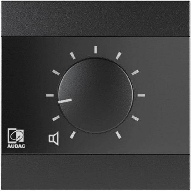 Audac WP200/B Wandvolumecontroller Zwart-0