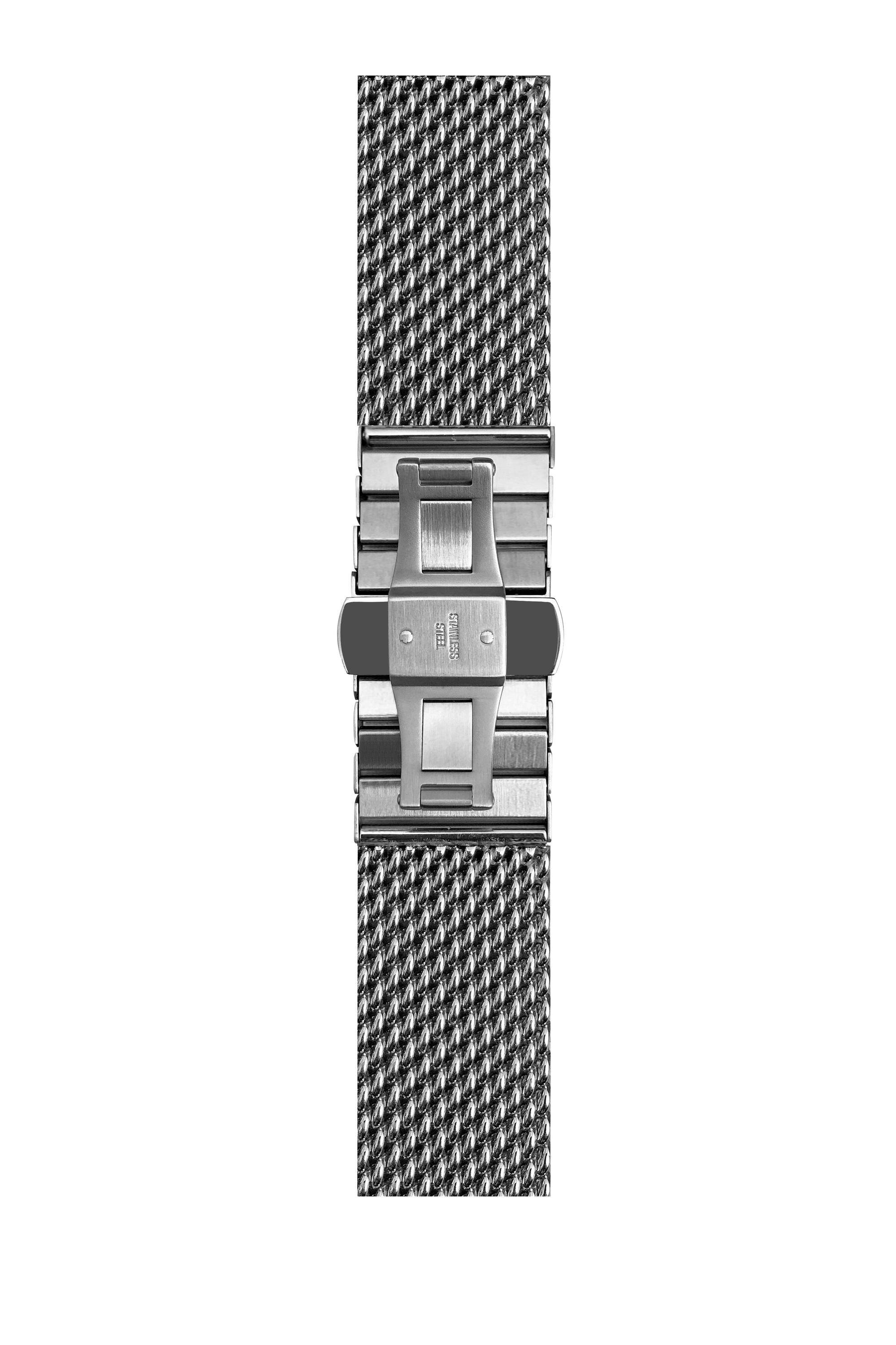 Zeppelin Stalen Armband Zilver 22 mm-1