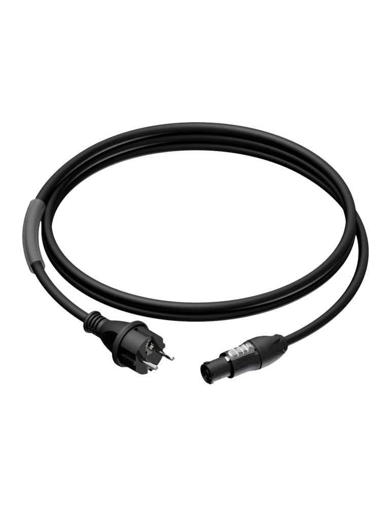 Voedingskabel PROCAB PRP433/3 Schuko naar powerCON-0