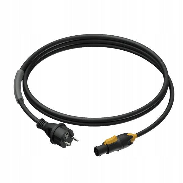 Voedingskabel PROCAB PRP433/3 Schuko naar powerCON-1