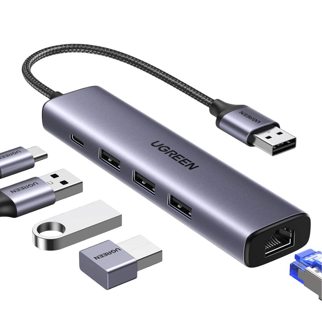 UGREEN Bedrade USB 3.2 Gen 1 Docking Station Grijs | Model: 60554-0