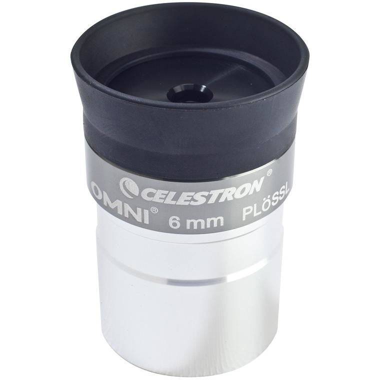 Celestron Omni 6 mm Oculair 5 mm Zwart/Zilver-0