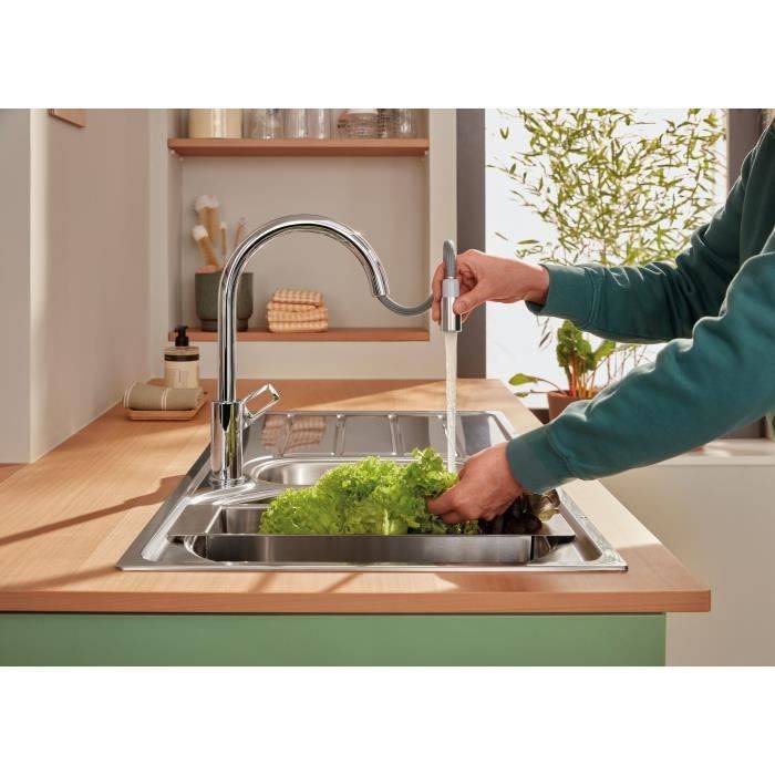 Grohe startloop keukenmengkraan - chroom 40051767412894005176741289-1