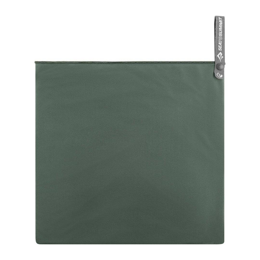 SEA TO SUMMIT Pocket Medium Sage Sneldrogende Handdoek, 320x270 mm-0