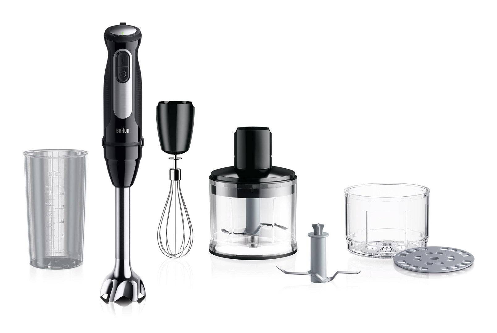 Braun Handblender - RVS Basis - 1000 W - 25 Snelheden - Turbo (0 x 22111504)-0