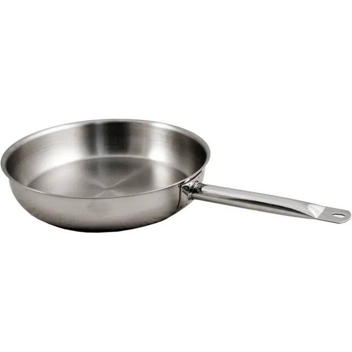 BAUMALU RVS Koekenpan - Ø 28 cm - Grijs - Geschikt voor Alle Hittebronnen-0