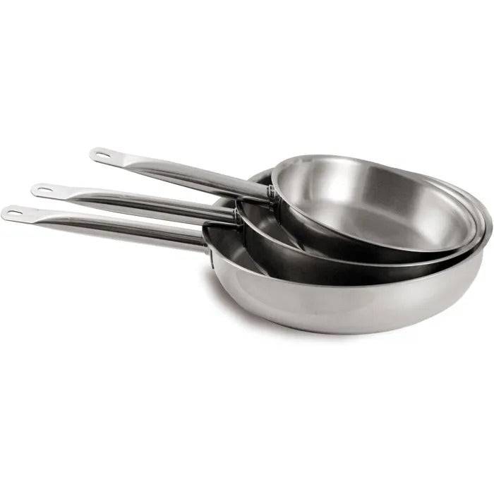BAUMALU RVS Koekenpan - Ø 28 cm - Grijs - Geschikt voor Alle Hittebronnen-3