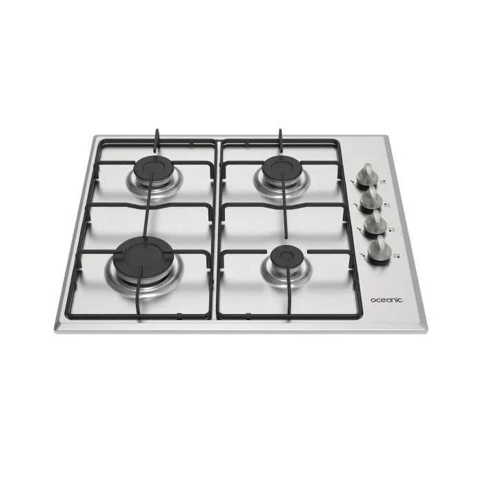 OCEANIC Gasfornuis - 4 Branders - 60 x 51 cm - RVS 4-burner-1