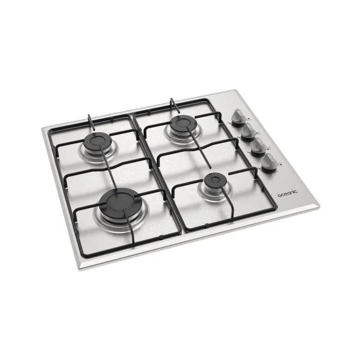 OCEANIC Gasfornuis - 4 Branders - 60 x 51 cm - RVS 4-burner-2