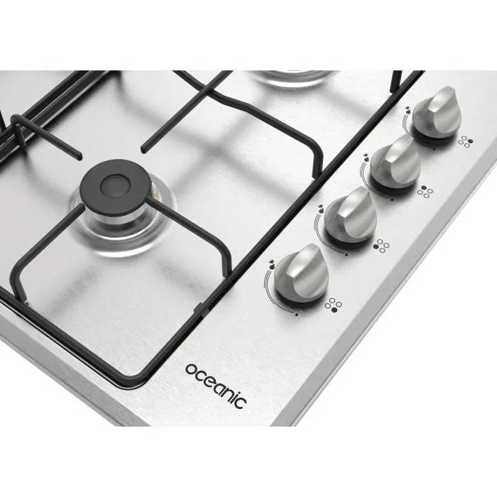 OCEANIC Gasfornuis - 4 Branders - 60 x 51 cm - RVS 4-burner-3