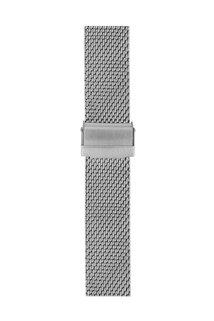 Zeppelin 9M21085C22 Zilveren Stalen Horlogeband 22 mm-0