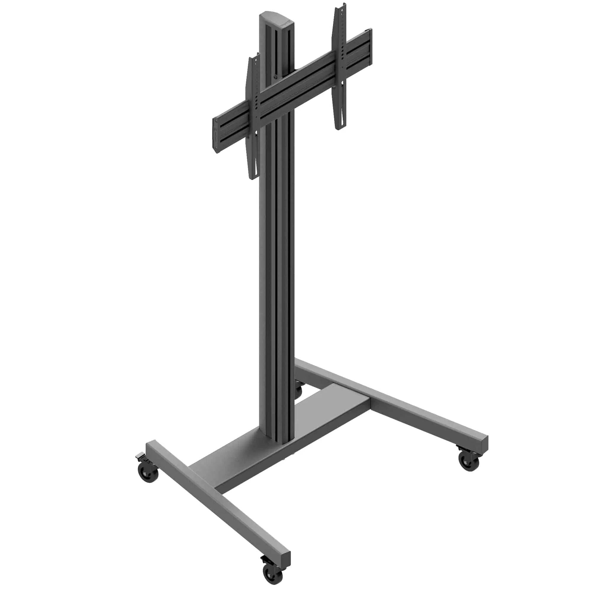 Edbak Monitor Trolley TRE100 - Voor 42-75" Schermen, Zware Constructie, Max Gewicht Capaciteit-0