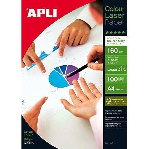 agipa Laser Fotopapier A4 160 g/m² Hoogglans Dubbelzijdig-0