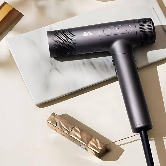 SOLIS Hair Dryer 21 cm Length 9 cm Width 23 cm Height 840 g-3