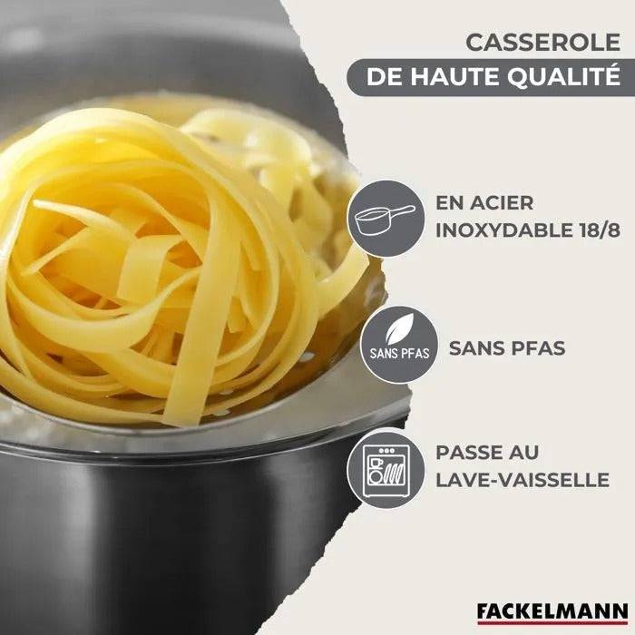 FACKELMANN Kookpan RVS 30 x 40 cm-3
