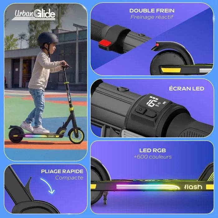 URBANGLIDE Elektrische Scooter 81 cm 8,26 kg Stedelijke Mobiliteit-3