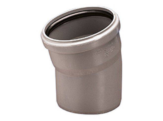 PVC-U elleboogstuk voor interne riolering 110/15 P HT-0