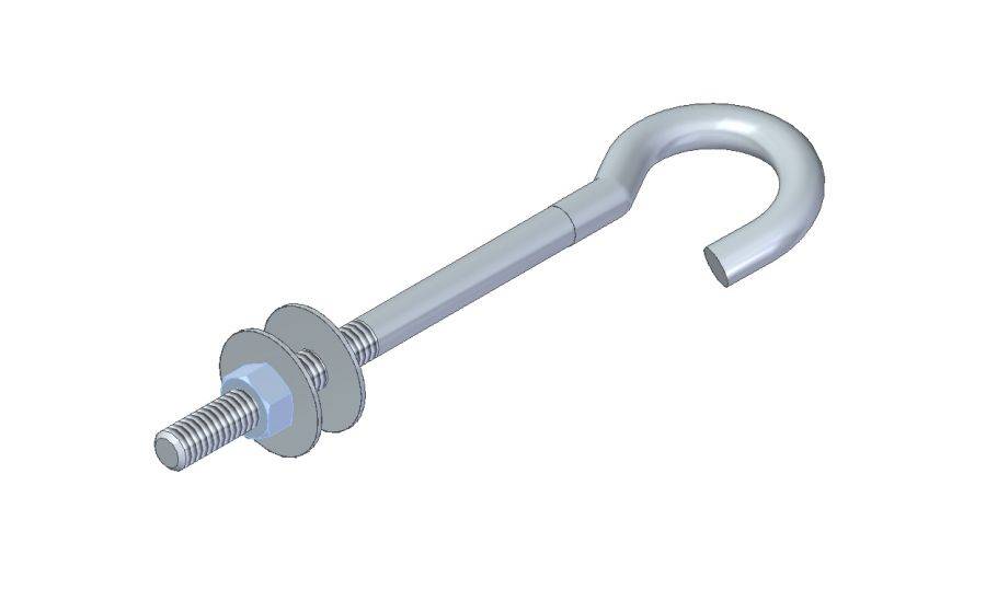 35A haaktrekbout M16x150 (F16 L150)-0