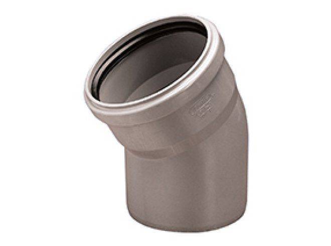 PVC-U elleboogstuk voor interne riolering 110/30 P HT-0