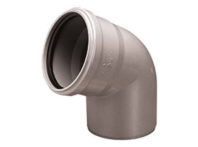 PVC-U elleboogstuk voor interne riolering 110/67 P HT-0