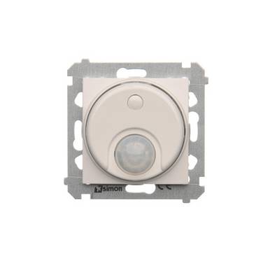 Simon 54 witte moduleschakelaar met bewegingssensor en relais 8(2)A schroefklemmen 230V