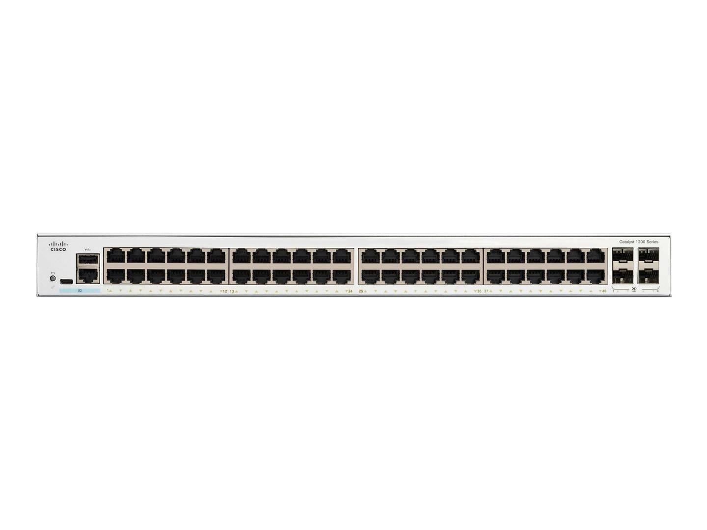 Cisco Catalyst 1200 - Switch - 48p GE - 4 x 1 g SFP (C1200-48T-4 g) 4 x 1 g-3