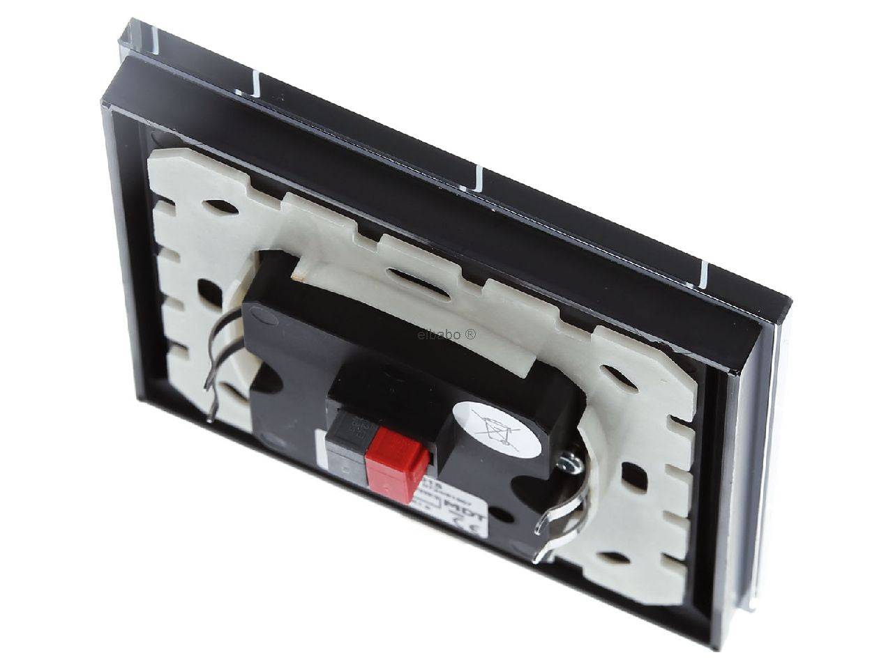 MDT Glastaster II Light 4-fach RGBW Zwart BE-GTL4TS.01S-0