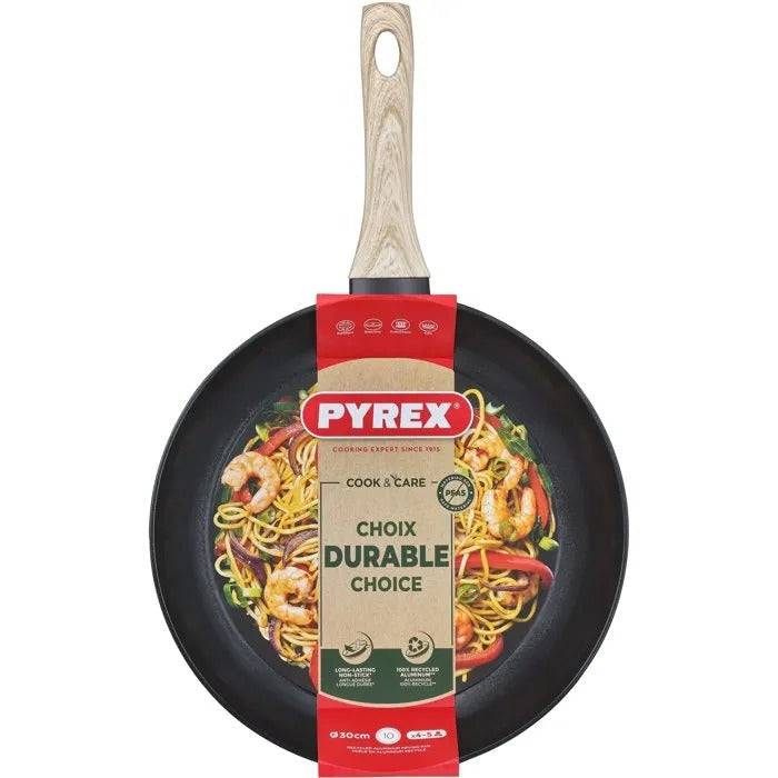 Koekenpan - PYREX - Cook & Care - 30 cm - Anti-aanbaklaag-0