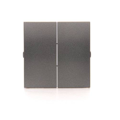 Simon 54 module antraciet sleutel 2x-0