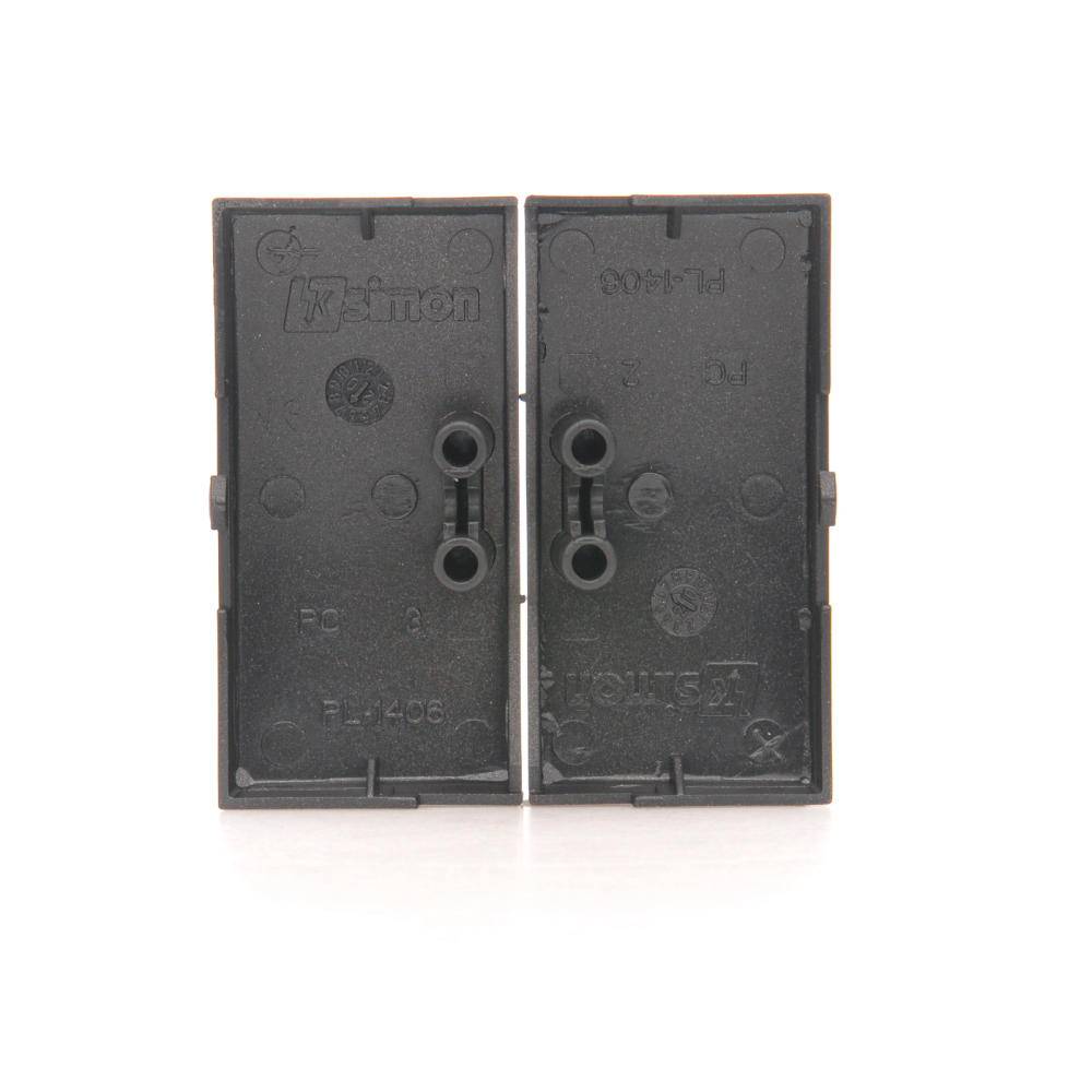 Simon 54 module antraciet sleutel 2x-1