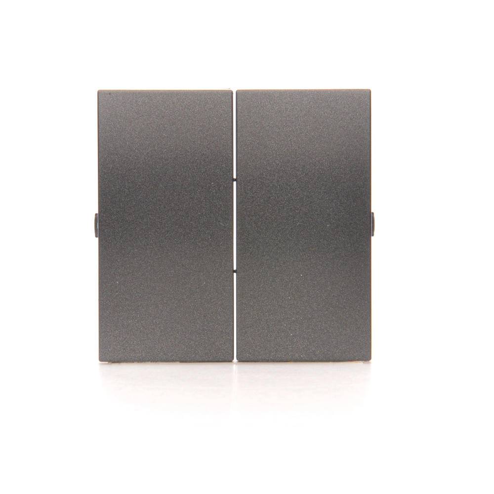 Simon 54 module antraciet sleutel 2x-2