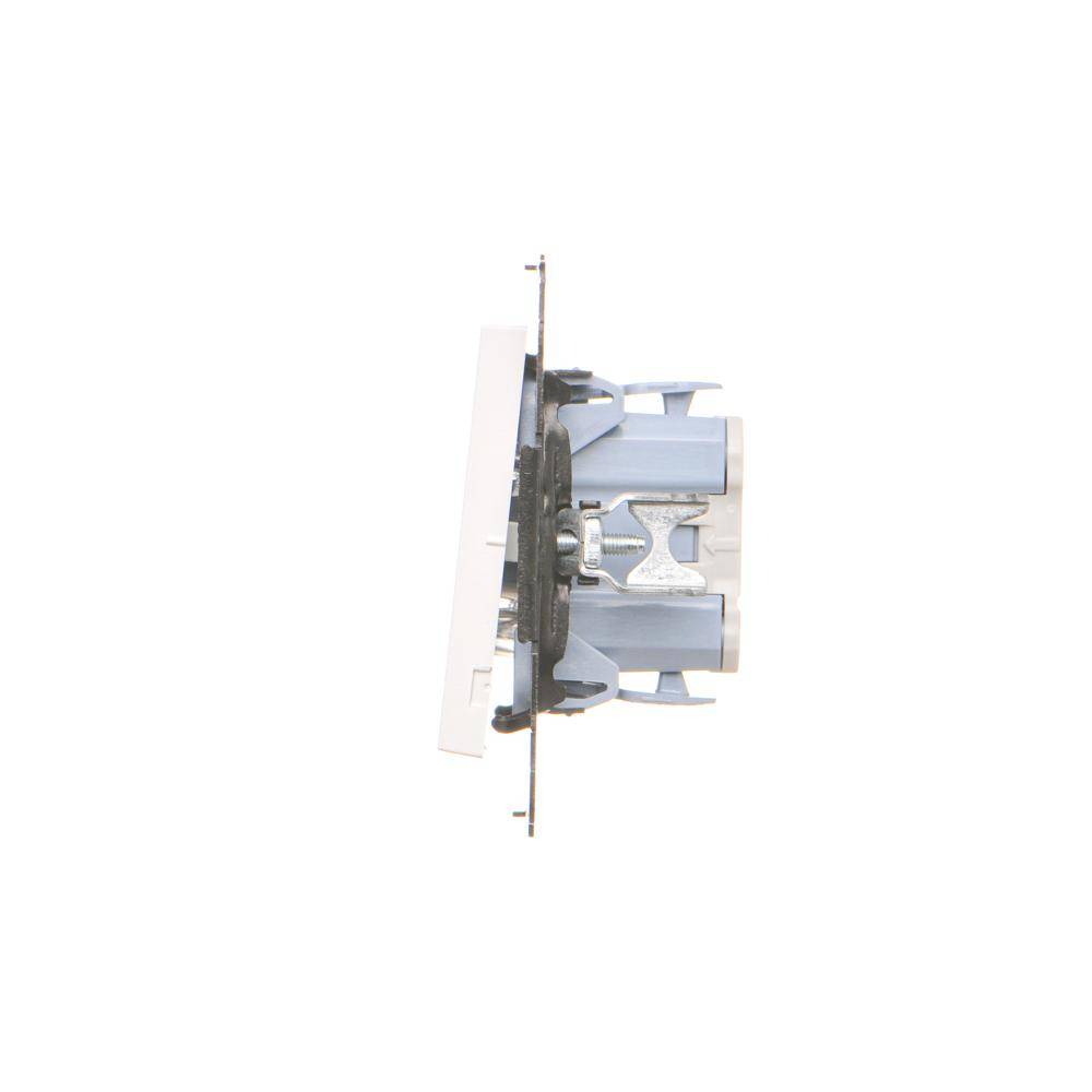 Simon 55 module matwitte knop 1x 1NC veerklemmen 10AX 250V-3