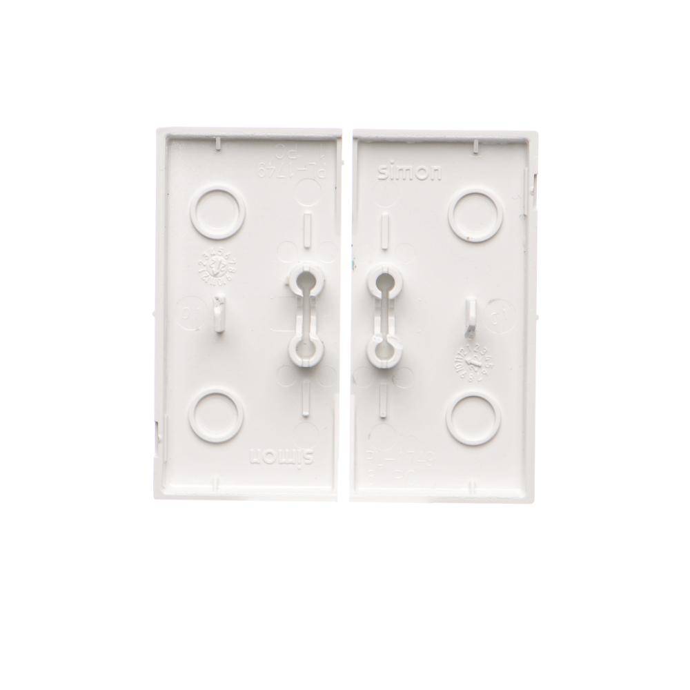 Simon 55 module witte matte toets 2x-1