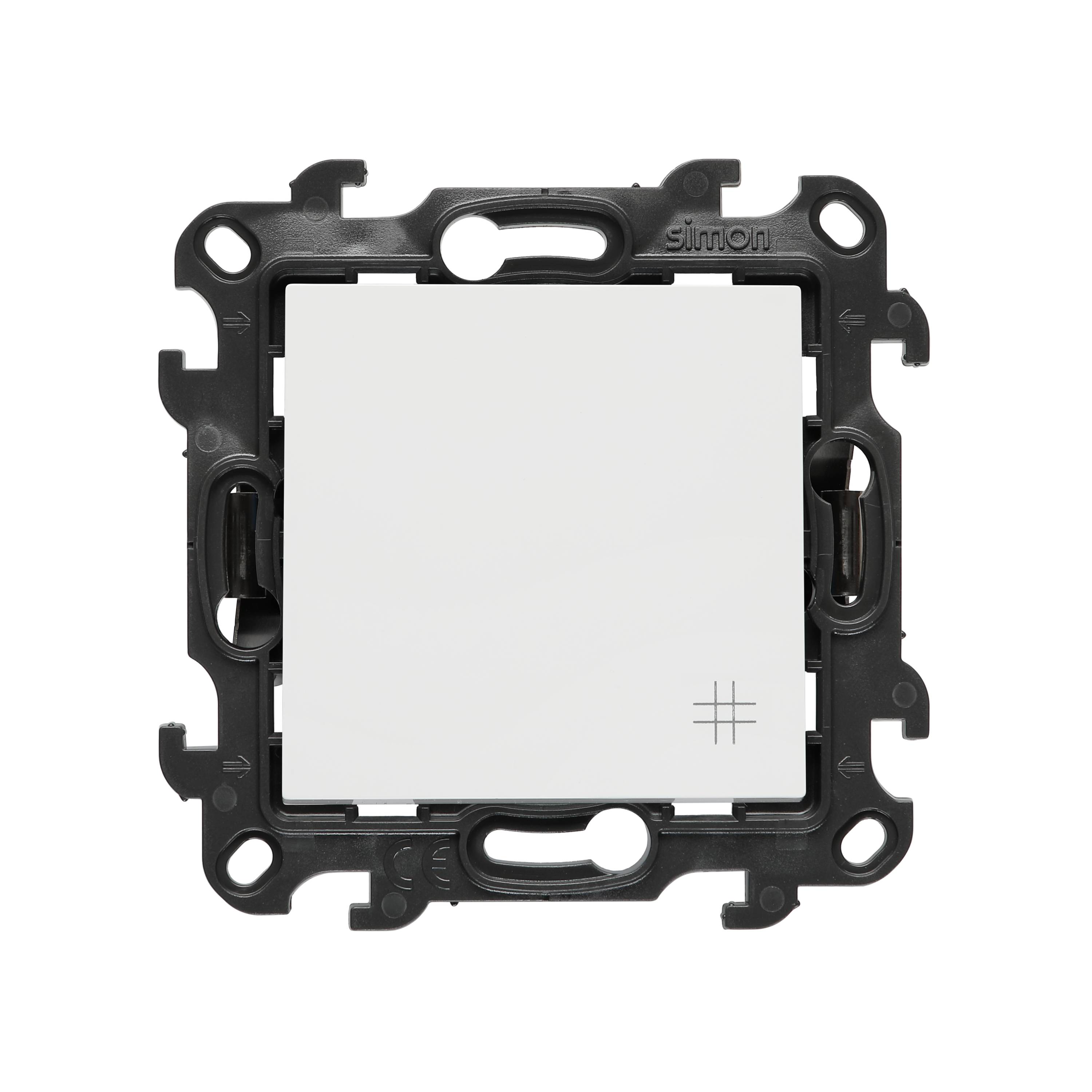 Simon 24 witte module kruisschakelaar veerklemmen 10AX-0