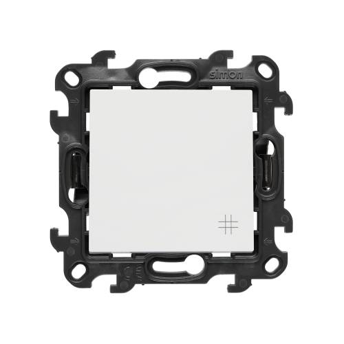 Simon 24 witte module kruisschakelaar veerklemmen 10AX-1