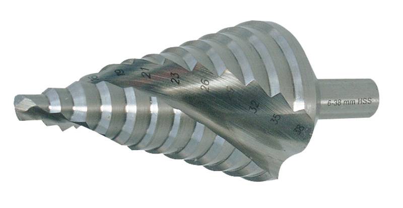 Metrische trapboor 4,0-30,0 mm HSS-G-0