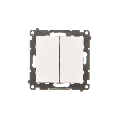 Simon 55 module witte matte serieschakelaar veerklemmen 10AX 250V-0