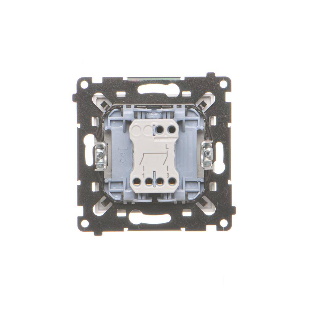Simon 55 module witte matte serieschakelaar veerklemmen 10AX 250V-1