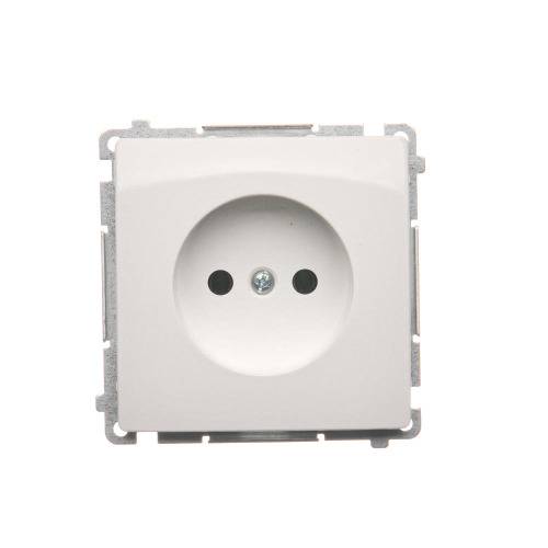 Simon basis witte module aansluiting 1x B/U schroefklemmen 16A 250V-0