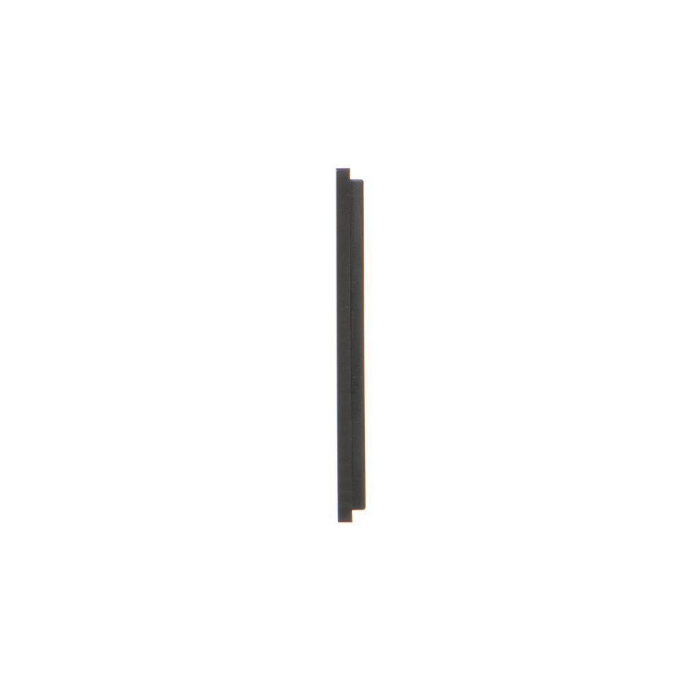 Simon 55 nature INOX zwart/metalen afdekraam 1x-2