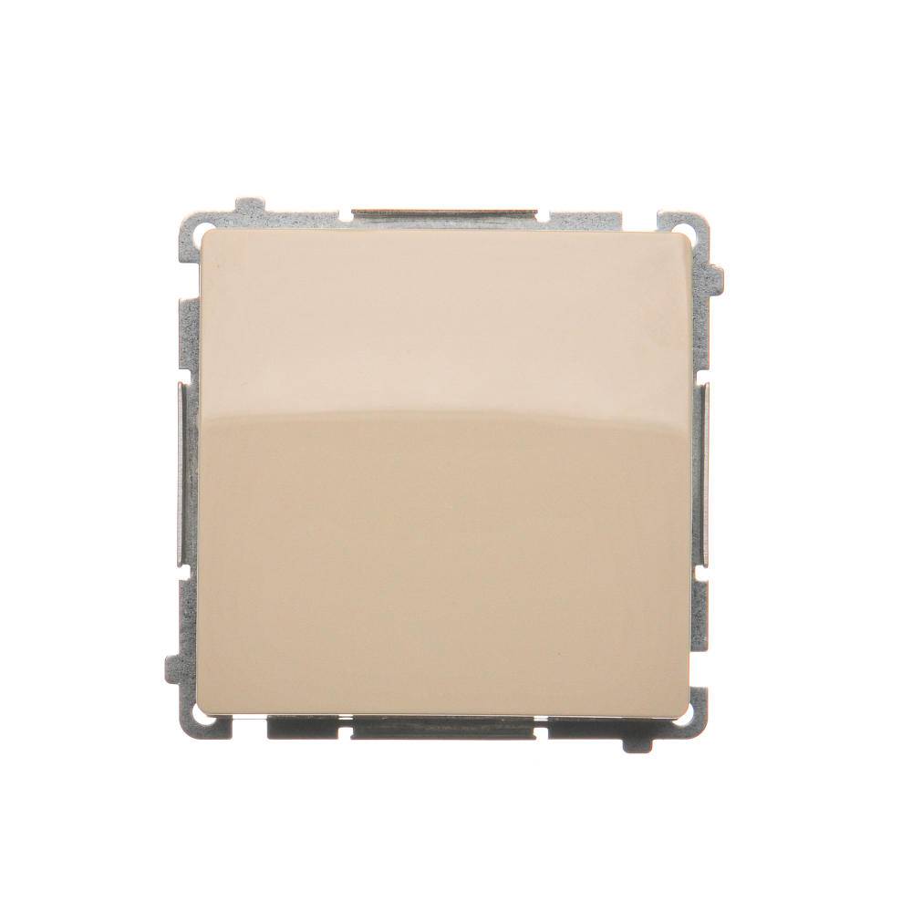 Simon basis beige module 1-polige schakelaar veerklemmen 10AX 250V-2